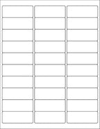 BESTEASY 30-up 4000 Sheets 1" X 2-5/8" Address Shipping Labels for Laser and Inkjet Printers, FBA Product Labels (120000 Labels)