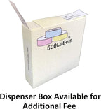 Return Address Labels - Roll of 500 Personalized Labels (Gold)