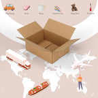 EdenseeLake 8x6x3 inches Shipping Boxes Small Cardboard Boxes for Packing, Moving, Mailing, 25 Pack