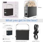 2025 New Creality Official Filament Dryer Box 2.0 with Fans-Christmas Gifts, Upgraded 1KG 3D Printer Material Dehydrator Keep Materials Dry During Printing Storage Drier for PLA PETG ABS TPU Nylon