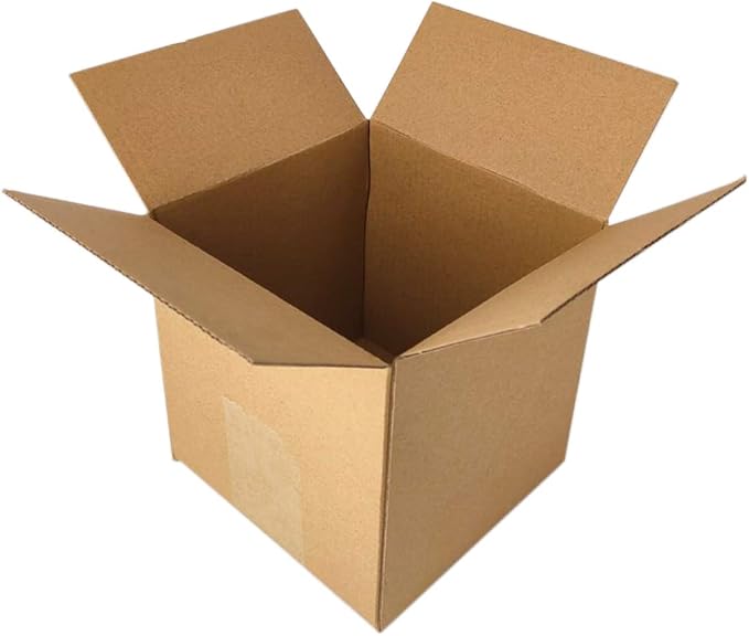 40 Pack 5x5x5 inch Corrugated Boxes Mailer- Corrugated Cardboard Mailer Shipping Boxes, Small Mailing Packing Boxes for Shipping, Moving, Storage