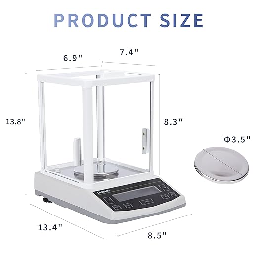 Lab Scale 300g×1mg High Precision 0.001g Accuracy Laboratory Precision Scale Jewelry,RS232 Interface Analytical Balance（300g/0.001g