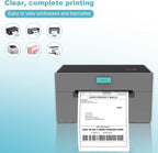 SJPACK 4x6 Thermal Labels, 8000 Shipping Labels with Perforated Line, Commercial Grade Thermal Shipping Label Paper