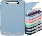 SFLHHDM Clip Boards 8.5x11 with Storage, Heavy Duty Storage Clipboard, Nursing Clipboard Folder with Pen Holder, Clipboards with Low Profile Clip, Nurse Clipboards Binder Case for Classroom