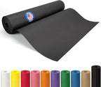 Black Paper Roll 18" x 2160" (180 feet) - USA-Made Black Kraft Paper 50lb Thickness - Ideal for Wrapping, Packing, Moving, Shipping, and Arts & Crafts - 100% Recycled Natural Material by IDL Packaging