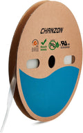 Chanzon 2:1 Ratio - 80Ft Roll - 3/16" (5mm) Heat Shrink Tubing 2:1(25M Total Length) Clear/Transparent Polyolefin Sleeving Wrap Shrinking 2 to 1 1pcs