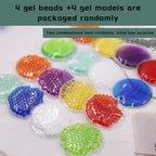 Boo Boo Ice Packs - 8 Small Gel Bead Cold Compress Packs, Instant Pain Relief for Injuries, Teething, Bumps & Bruises - Child-Safe Cooling Pads for First Aid Kits