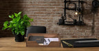 Wood Letter-Size Tray for Office Desktop Organizer - Wooden Front-Load Documents Tray for Mail, Paper, File, Magazine, Pen,Notebook Storage Paper Holder Trays Dark(DGTU-DK)