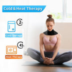 Neck Ice Pack Wrap Reusable Gel Ice Packs for Cervical Injuries Pain Relief, Flexible Cold Hot Compress Therapy for Shoulder Swelling, Bruises, Stiff Neck, Migraine, Surgery Recovery