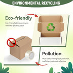 25 Pack 12"x9"x4" inch Shipping Boxes White Corrugated Cardboard Box for Small Business, Mailer, Shipping, and Packing
