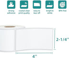 4200 Pcs 2.25" x 4" 3-Proof Direct Thermal Shipping Labels Compatible with Zebra LP2824 Plus ZD410 ZD411 ZD420 ZD421 ZP450 ZP505, 12-Roll Waterproof Mailing Address Labels for Rollo MUNBYN