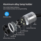 Flexible Work Light, Led Machine Light, Led Flexible Gooseneck Light 900 Lumens with 20inch Flexible Gooseneck 120 Volt for Lathe Workbench Bandsaw and Machine Tool