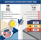 2026 Year Stickers, Doctor Stuff 2026 Chart Stickers, Yellow Color Coded, IFC Style, USA Made Year Labels for X-Ray Jackets, 500/Roll, 1 Roll, 1-7/8" x 1-7/8"
