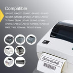 BETCKEY - 1.5" x 1" (38 mm x 25 mm) All Purpose & Address Labels Compatible with Zebra & Rollo Label Printer,Premium Adhesive & Perforated [1 Rolls, 1300 Labels]