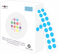PARLAIM 0.25 Inch Color-Code Dot Stickers,1000 Stickers Circle Colorful Coding Label Sticker for Office Classroom(Sky Blue)