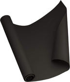 DIY CREW Black Kraft Paper Roll - 18 Inch x 150 Feet - USA Made - Recycled Material - Wrapping Paper - Ideal for Packing, Shipping, Packaging, Bulletin Board, Arts & Crafts, Banner, Table Covering