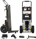 Electric Stair Climbing Hand Trucks Dolly Cart for Moving, 880lb Capacity Heavy Duty, with Folding Handle & Solid Wheel & Brakes