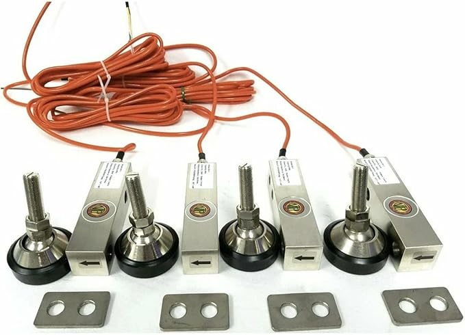 Liberty LS-720 Multi-Purpose Weighing Kit NTEP Floor Scale (Legal for Trade) with Shear Beam Load Cells (2k lb(4) x 1k lb Each)