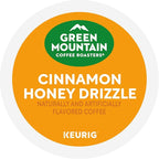 Green Mountain Coffee Roasters Cinnamon Honey Drizzle, Single-Serve Keurig K-Cup Pods, 6 Boxes of 10 (60 Count Total)