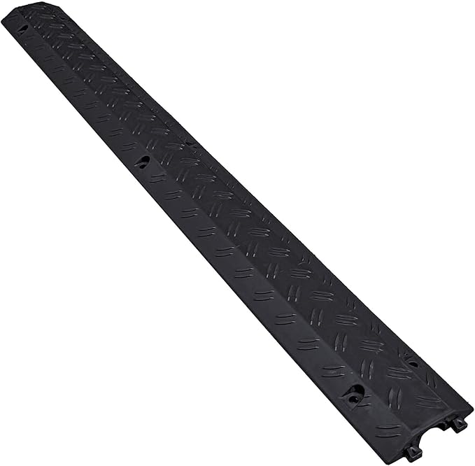 Electriduct Drop Trak Cable & Hose Protector Cord Cover - MINI - Black