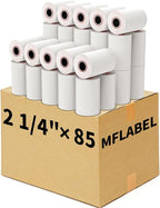MFLABEL® 1500 Rolls 2 1/4" x 85' Thermal Paper Cash Register POS Receipt Paper