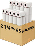 MFLABEL® 1000 Rolls 2 1/4" x 85' Thermal Paper Cash Register POS Receipt Paper