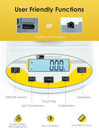 CGOLDENWALL Precision Lab Scale 1000gX0.01g Analytical Electronic Balance Digital Laboratory Scale Precision Jewelry Scales Kitchen Precision Weighing Electronic Scales Calibrated 110V (1000g, 0.01g)
