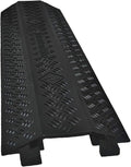 Electriduct Drop Trak Cable & Hose Protector Cord Cover - Medium - Black