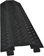 Electriduct Drop Trak Cable & Hose Protector Cord Cover - Medium - Black