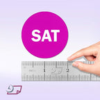 2" Round Labels, Inventory Control/Date Labels, 500 Per Roll (Sat)