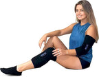 Value 2 Pack | Elbow Ice Pack Wrap & Knee Ice Pack Wrap - Reusable Gel Ice Sleeves, Leg Ice Compress, Arm Ice Sleeve, Elbow Ice Compression Wrap - Cold and Heat Therapy for Injuries