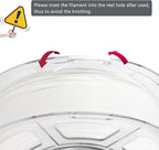 iSANMATE ASA Filament 1.75mm Bundle 4KG (8.8lbs), UV & Weather Resistant 3D Printer Filament Perfect for Outdoor Functional Parts, White(4-Pack)