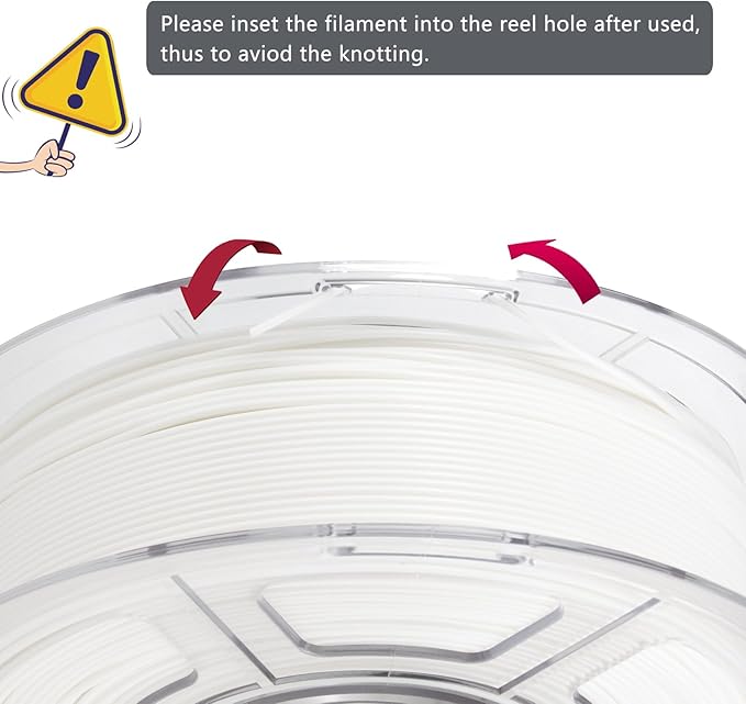iSANMATE ASA Filament 1.75mm Bundle 4KG (8.8lbs), UV & Weather Resistant 3D Printer Filament Perfect for Outdoor Functional Parts, White(4-Pack)