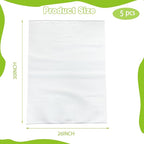 5 Pack 26x30in Cushion Foam Pouches Moving Packaging Supplies Shockproof