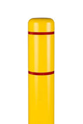 Innoplast BollardGard 7inches x 52inches Bollard Cover Yellow - Innoplast (Yellow red Tape)