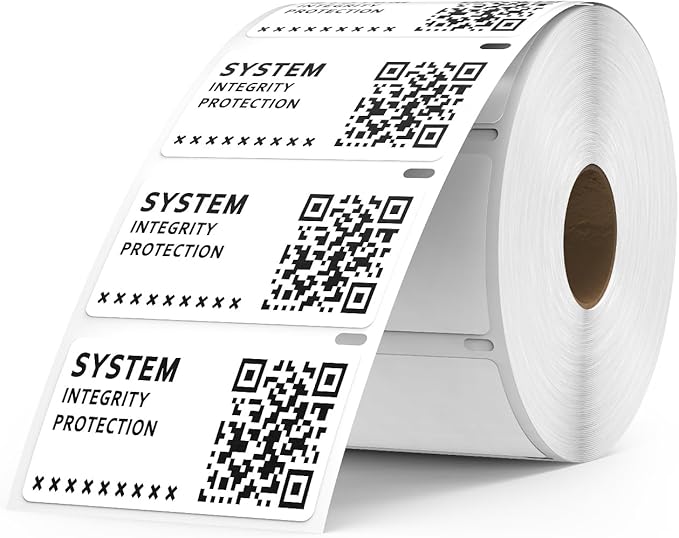 Compatible for DYMO 30334 (2-1/4"x1-1/4) Address Barcode White Thermal Labels Work with LabelWriter 4XL Printer 1 Roll 350 Labels NOT Fit 5XL