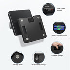 Shipping Scale, 440lb/0.5oz High Accuracy Digital Scale for Packages with Hold, Tare Function, Postal Scale for Small Business, Luggage, Home Use (Battery & Charging Cable Include)