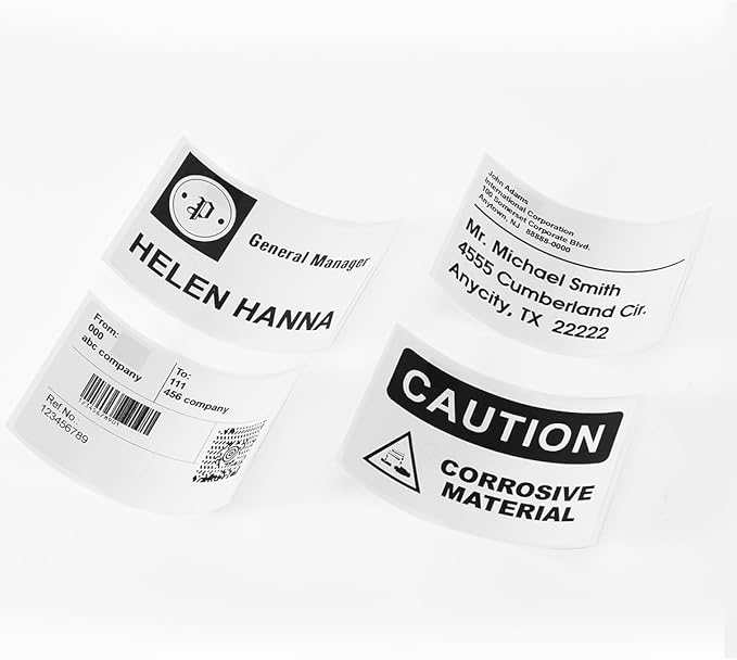 DK-1202 Labels Compatible Brother Die-Cut Shipping Label 62mm x 100mm(2-3/7 x 4 Inches) With One Refillable Cartridge for Brother QL 700 720NW 570 500 Printer and more (300 labels Per Roll, 8 Rolls )