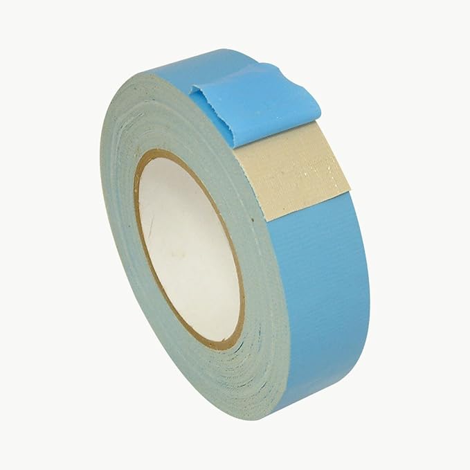 Brixwell 2 Rolls - Blue Double Coated Carpet Tape 2 Inch x 25 Yard Made in the USA