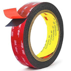 Double Sided Tape Heavy Duty Mounting Tape Strong Adhesive Tape Waterproof Foam Tape Picture Hanging Strips Carpet Tape Rug Gripper for LED Strip Light Indoor and Outdoor (1in X 10ft)