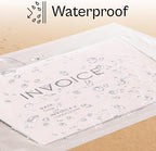 4.5" x 5.5" Clear Packing List Back Side Loading Plain Face Envelopes Pouches (1000 Pcs) Self-Adhesive Packing List Envelopes Pouch for Packing Slips Invoice Label