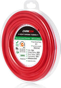 Chanzon 3:1 Ratio 1/8" (3.2mm) Heat Shrink Tubing - Marine Grade Waterproof Adhesive Lined - 8Ft Roll (2.5M Total Length) Red Polyolefin Sleeving Wrap Shrinking 3 to 1 Ratio 1pcs