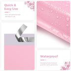 Fuxury Pink Poly Mailers 10x13 Inch 500pcs,Heavy Duty Shipping Bags Bulk for Clothes,Self Adhesive Mailing Shipping Envelopes,Waterproof Packaging Bags for Business Return Postal,Light Pink
