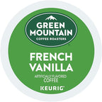 Green Mountain Coffee Roasters French Vanilla Keurig Single-Serve K-Cup pods, Light Roast Coffee, 12 Count
