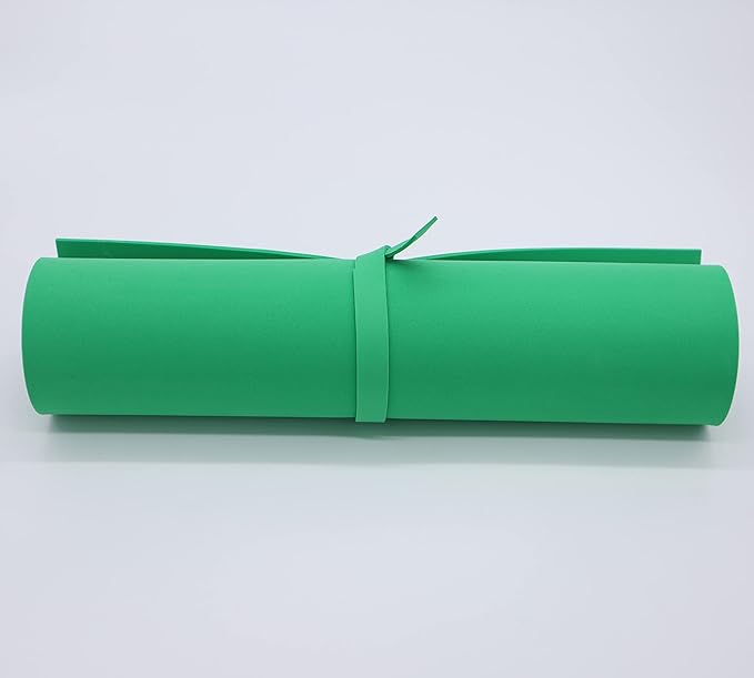 OISAKLD EVA Foam 2mm-10mm 13.7"×39" Craft Foam Sheet 74 kg/m³ Cosplay Foam for Craft Model Cosplay 2mm