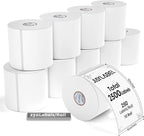 4x6 Thermal Mailing Labels for Direct Thermal Label Printer Shipping Sticker Paper for Address Postage Big Packing 250 Labels/Roll, 10 Rolls, Total 2500PCS