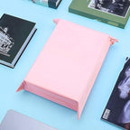 50 Pack Pink Poly Mailers, 10. 2x6. 7 Inches Plastic Self-adhesive Shipping Bags, Heavy Duty Packing Mailing Bags for Small Business
