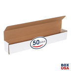 Box USA BM3044 30"L x 4"W x 4"H, White (Pack of 50)