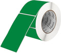 Perco Green Labels 3x5 Inch 500 Stickers/Roll with Easy Peel Perforation and Strong Adhesion for Inventory Management, Color Coding, Moving Boxes, Retail, Organizing & Crafts – Made in USA