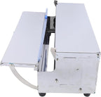 SUNGOOYUE Heavy Duty Stainless Steel Manual Food Wrapping Film Dispenser, Efficient Cutting and Wrapping for Home Kitchen, Essential Handheld Stretch Film Packing Machine for Home